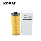 Yellow Color Excavator Oil Filter Cartridge Diesel Engine Spare Parts 0001801709